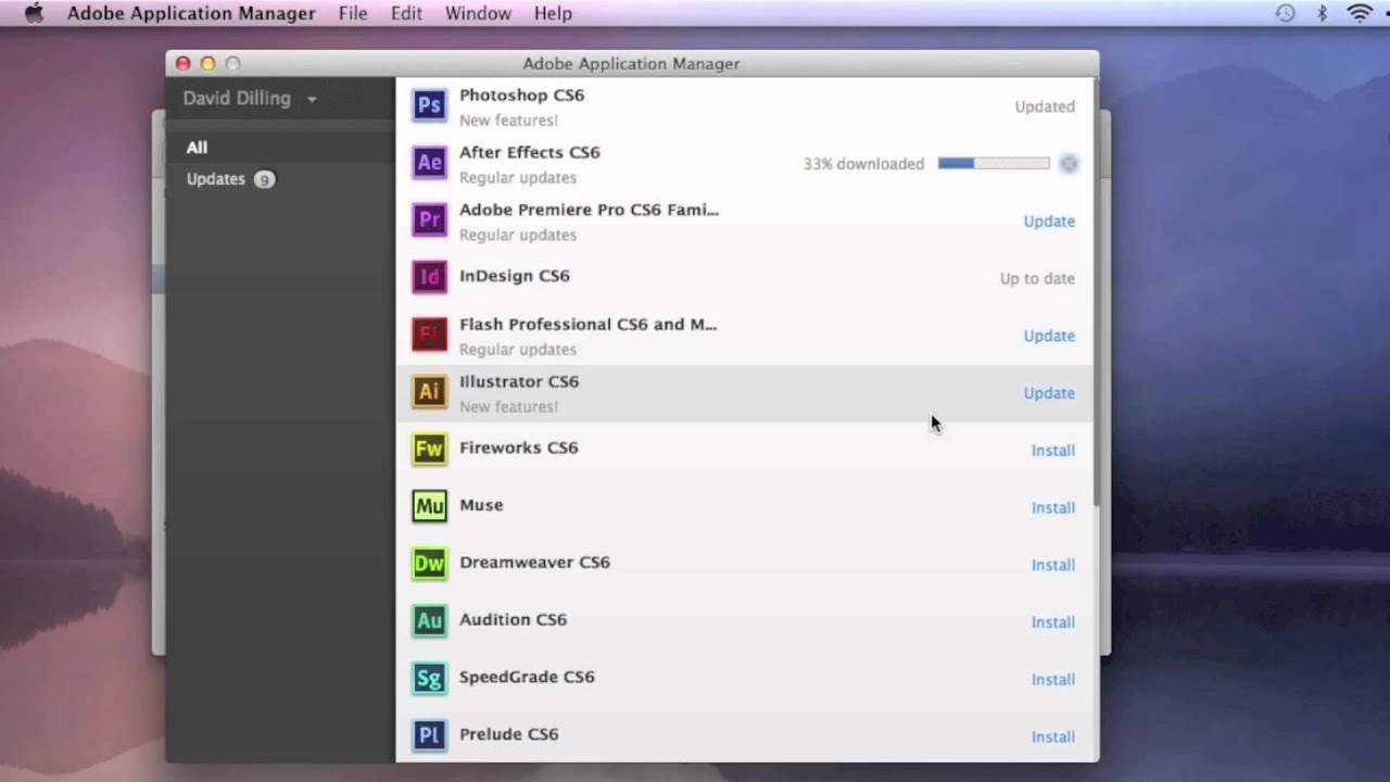 adobe application manager for cs6 mac